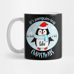 It's penguin-ing to feel a lot like Christmas Mug